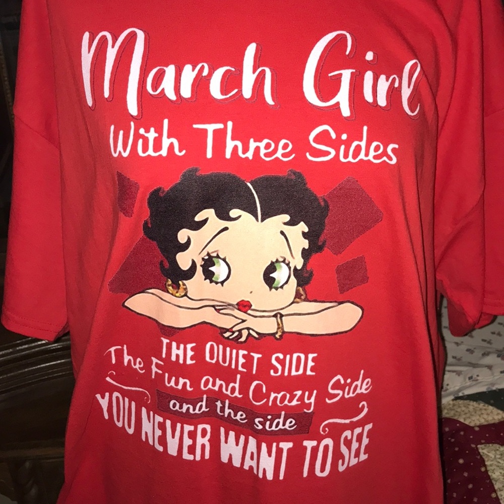 Betty Boop March Girl T-Shirt